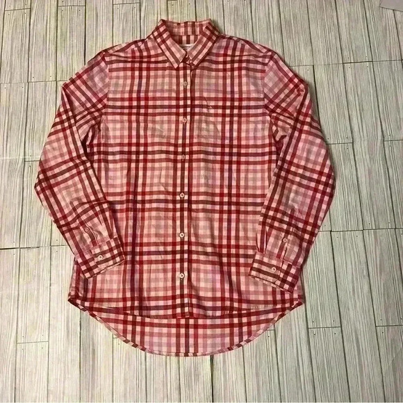 Southern Tide Katherine Poplin Plaid Shirt - Picture 1 of 5